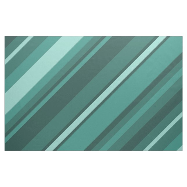 Teal rand tyg (Fat Quarter)