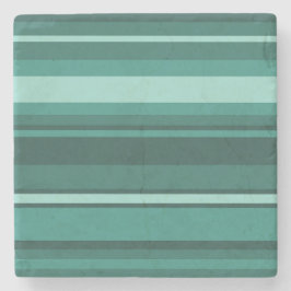 Teal rand underlägg sten