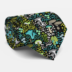 Teal Retro Mushroom Slips