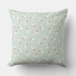 TEAL & ROSA CHRISTMAS HOLLY BERRIES KUDDE