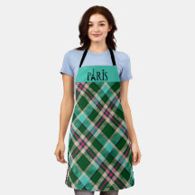 Teal & Rosa Play Paris Apron