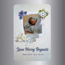 Teal Shabby Stil Baby