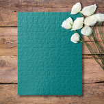 Teal Solid Färg | Klassisk | ELEGANT Pussel<br><div class="desc">Teal Solid Färg | Klassisk | ELEGANT | TRENDIG | SNYGGT | Gått</div>