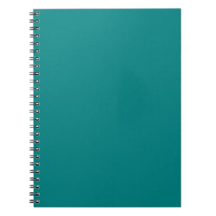Teal Spiral bärbar dator Anteckningsbok Med Spiral