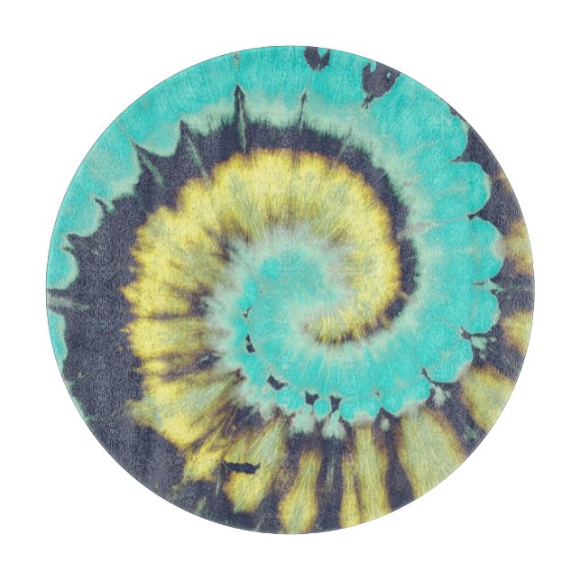 Teal Spiral: Grunge Hippie Struktur. (Framsidan)