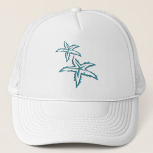 Teal Starfish Keps