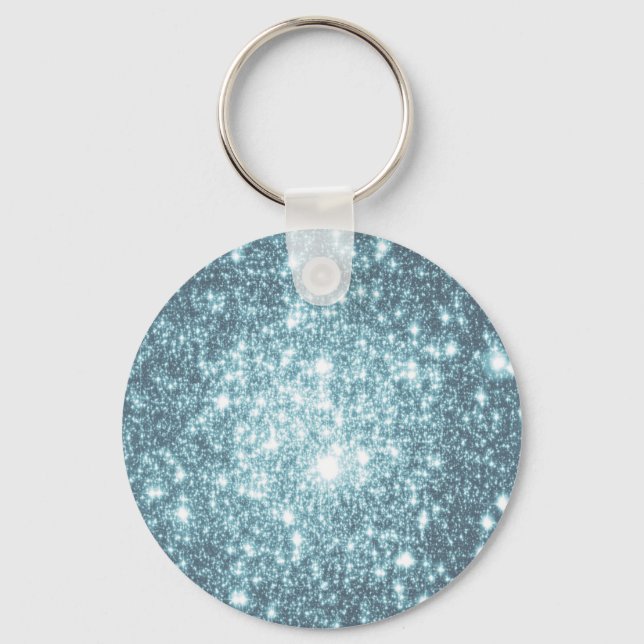 Teal Stars Nyckelring (Framsida)