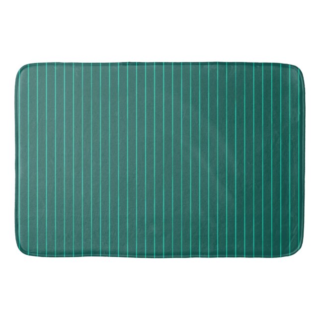 Teal streck badrumsmatta (Framsidan)