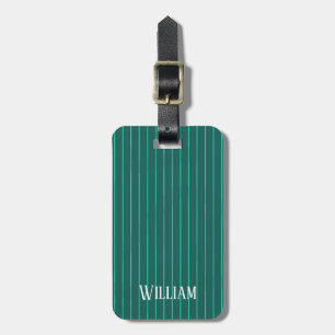 Teal streck bagagebricka