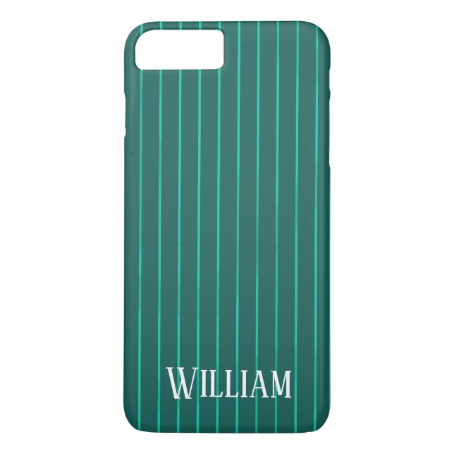 Teal streck Case-Mate iPhone skal (Baksida)