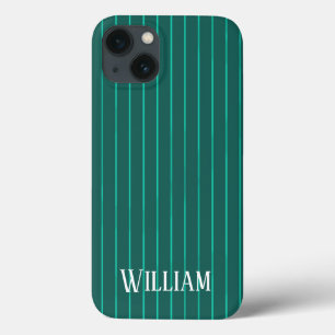 Teal streck Fodral-Mate iphone case