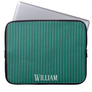 Teal streck laptop fodral