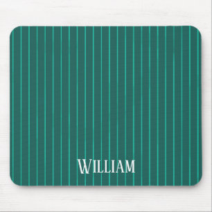 Teal streck musmatta