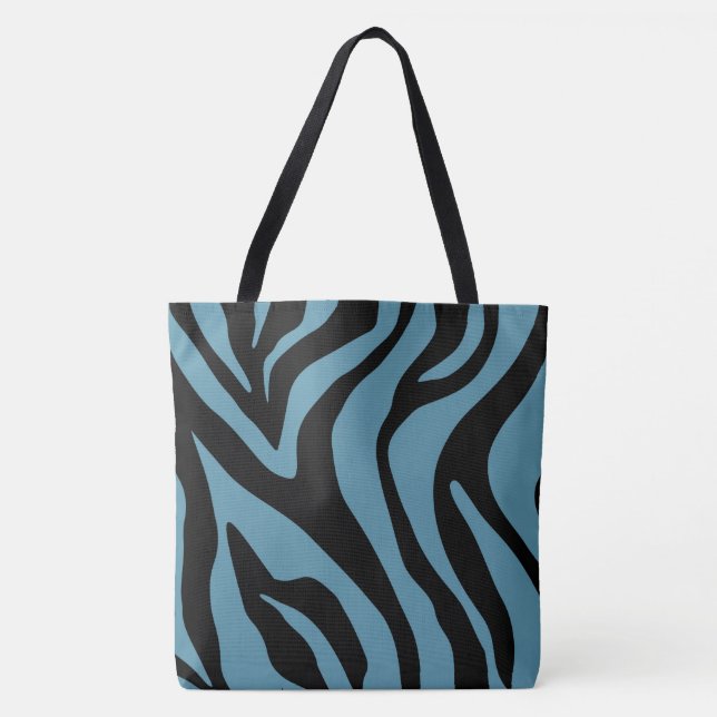 Teal Tiger Tote bags Tygkasse (Framsida)