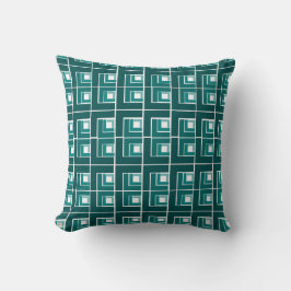 Teal Topsy Turvy Kudde