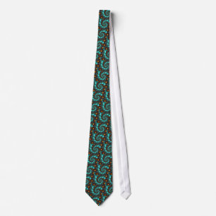 Teal Trippy Abstrakt Fine Art Fractal Slips