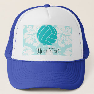 Teal Volleyball Truckerkeps