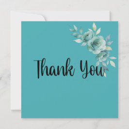 Teal Whisper Blooms Wedding Tack Kort