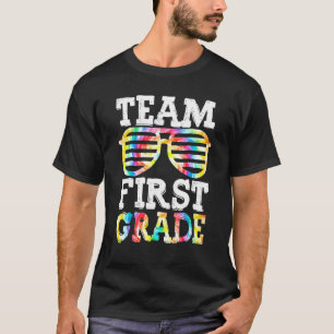 Team 1st Grade Squad Första Lärare Elev Tillbaka T Shirt