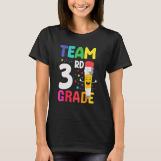 Team 3:e Klass-Lycklig-pennan första skoldagen T Shirt