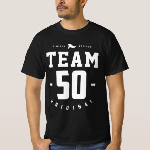 Team 50 år Original - 50:e födelsedagen T Shirt