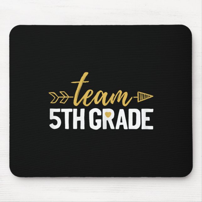 Team 5:e klass Hej femte klass besättning Squad lä Musmatta (Framsidan)
