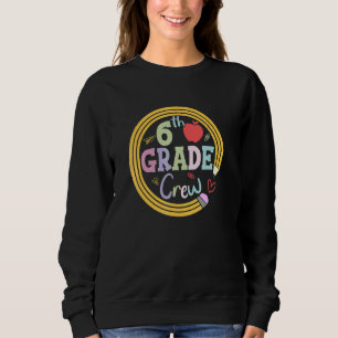Team 6:e klass besättning tillbaka till skolan bar t shirt