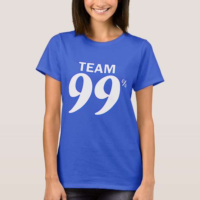 Team 99 % t shirt (Framsida)