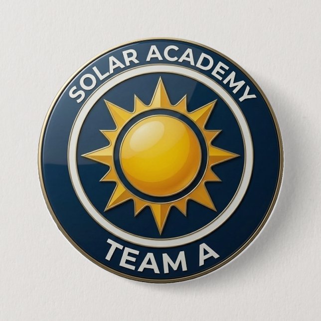 Team A – SOLAR ACADEMY Bold Text Design for Leader Knapp (Framsida)