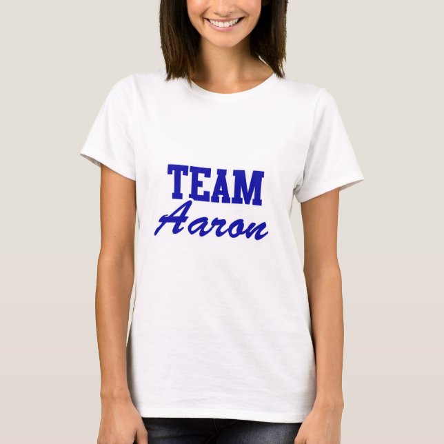 Team Aaron T-shirt (Framsida)