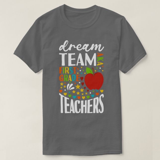Team AKA First Klass Lärare T Shirt (Design framsida)