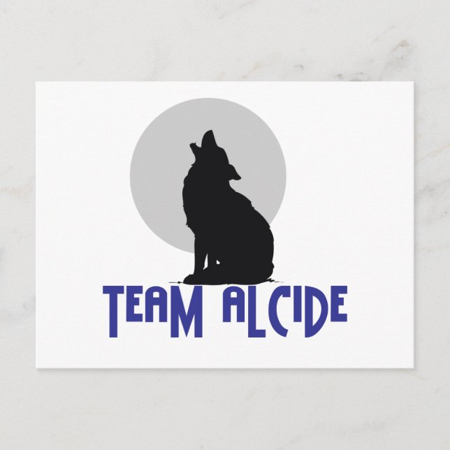 Team Alcide Vykort (Framsida)