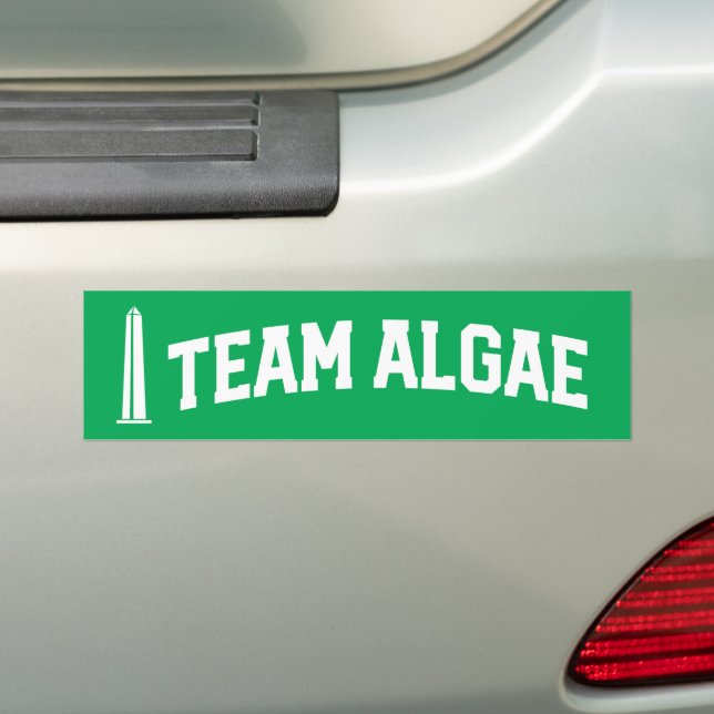 Team Algae Reflecting Pool Roligt Anti-Trump Bildekal (På Bil)