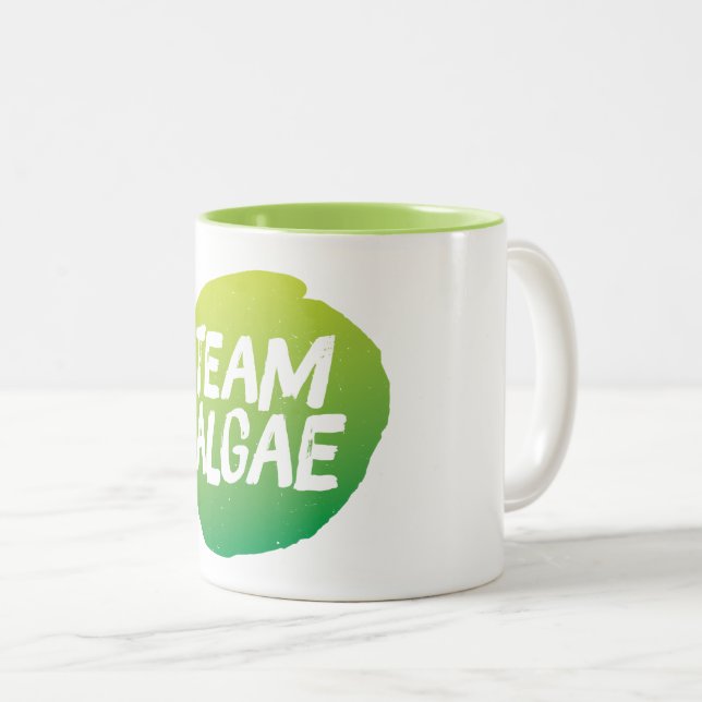 Team Algae Tvåtons Kaffe Mugg (Framsida höger)