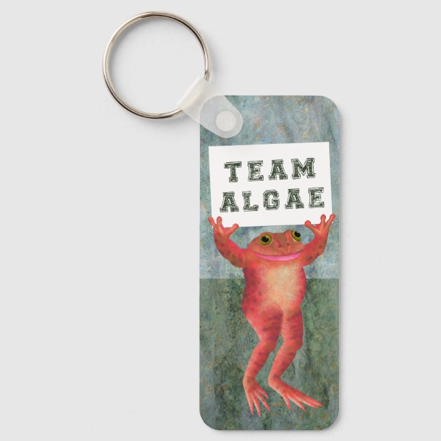 Team Alger groda Nyckelring (Framsida)
