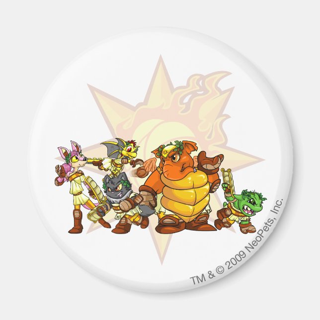 Team Altador Group Magnet (Framsidan)