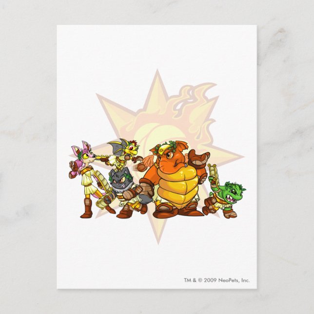 Team Altador Group Vykort (Framsida)