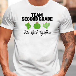 Team andra Klass håller vi ihop med lärartröja T Shirt