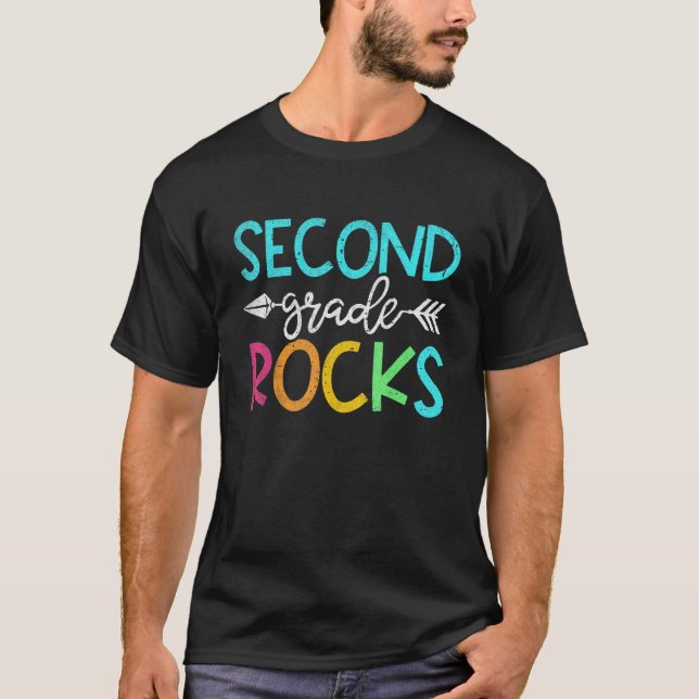 Team andra Klass Hej andra Klass Sten Backto S T Shirt (Framsida)