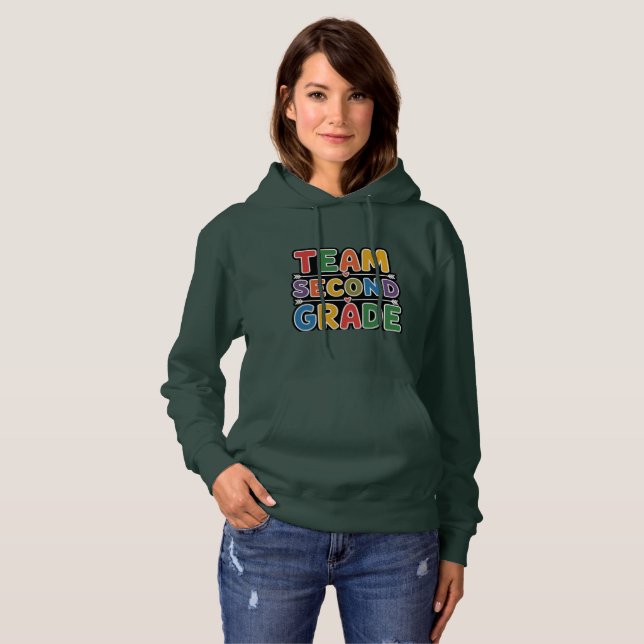 Team andra Klass T Shirt (Hel framsida)