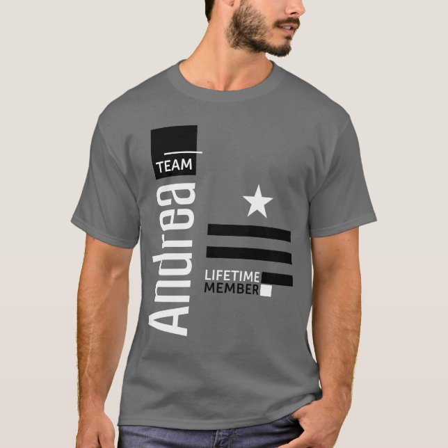 Team Andrea T-shirt (Framsida)