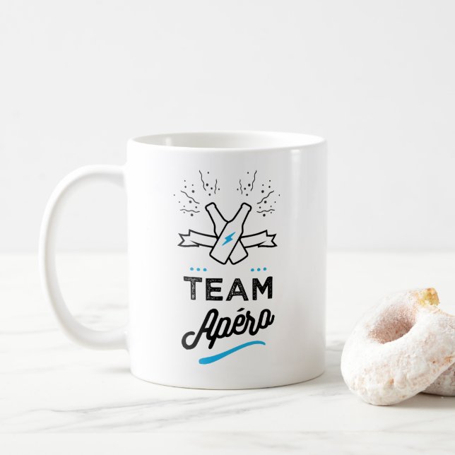 TEAM apero Homme Kaffemugg (Med munk)
