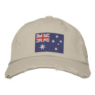 Team Australien 2012 Broderad Keps