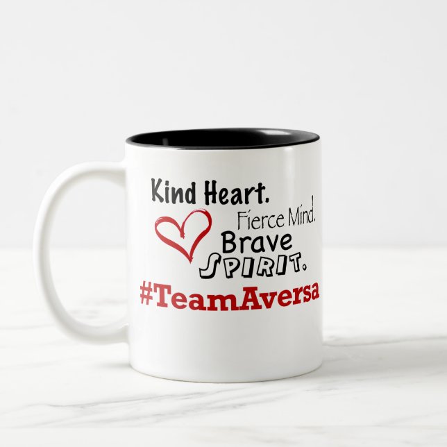 Team Aversa 2019 Två-Tonad Mugg (Vänster)