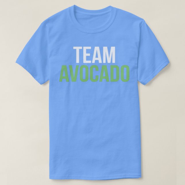 Team Avocado Funny Guacamole Avocado Guac Älskare T Shirt (Design framsida)