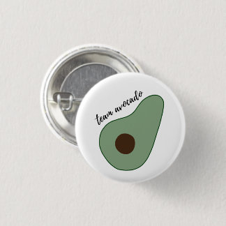 Team Avocado - Pin-up Round Badge Knapp