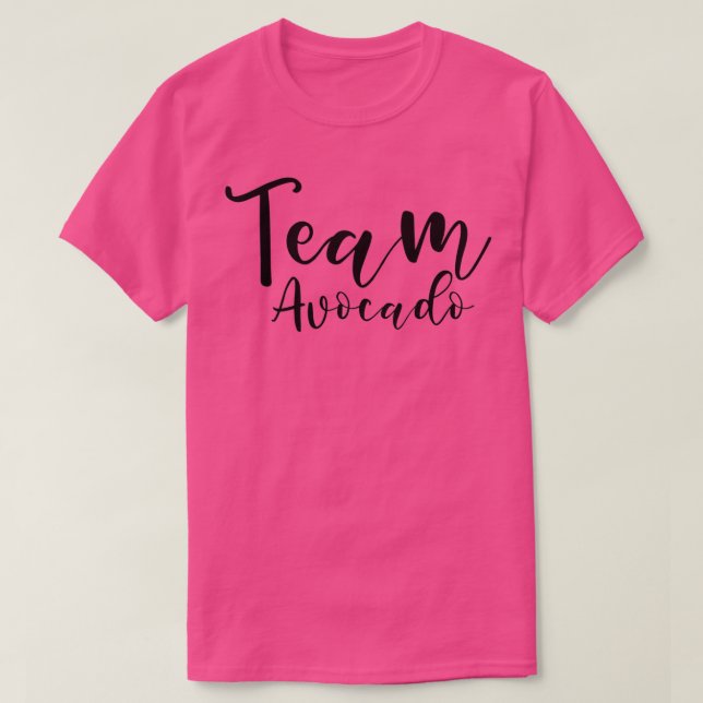 Team Avocado T Shirt (Design framsida)