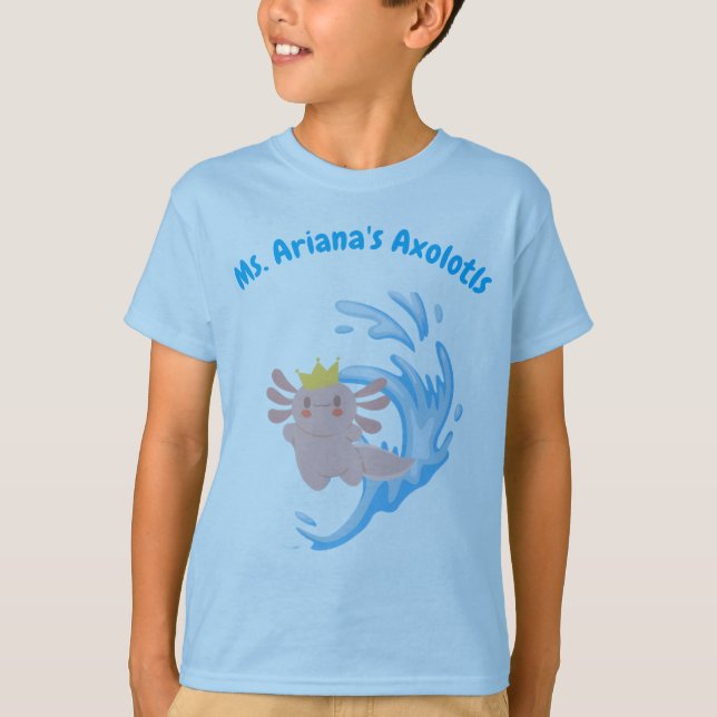 Team Axolotls Tröja Version 1 (Framsida)
