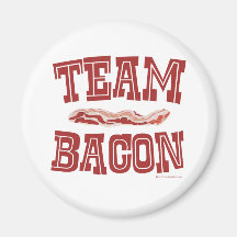 Team Bacon Roligt Breakfast Kärlek Slogan
