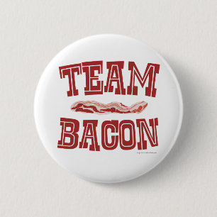 Team Bacon Roligt Breakfast Life Art Knapp